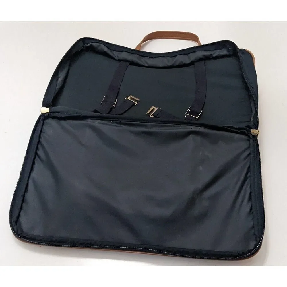 ‎Vintage Ballistic HARTMANN 3 Compartment Nylon Leather Carry-On Duffle Bag